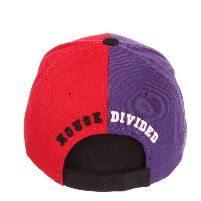 Northwestern University Wildcats House Divided Hat with Indiana Hoosiers