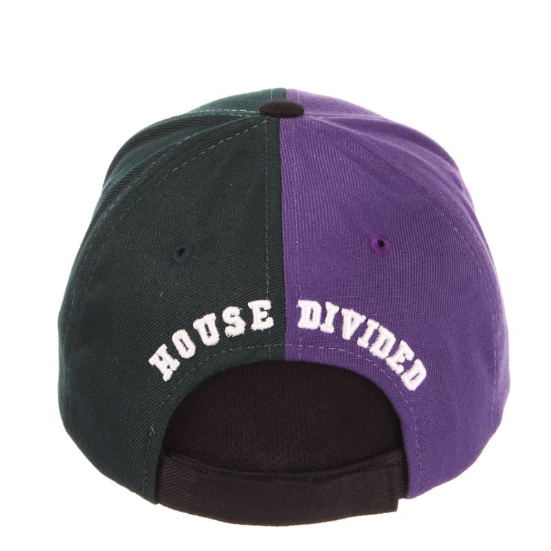 Northwestern University Wildcats House Divided Hat with Baylor Bears