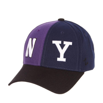 Northwestern Wildcats House Divided Hat with Yale Bulldogs
