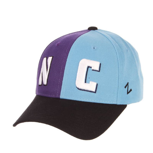 Northwestern University Wildcats House Divided Hat with Columbia University Lions