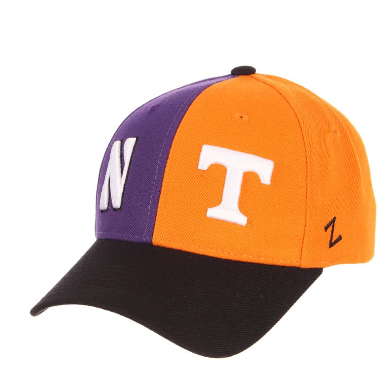 Northwestern University Wildcats House Divided Hat with Tennessee Volunteers