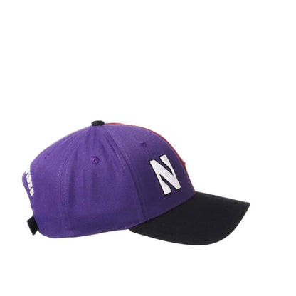 Northwestern University Wildcats House Divided Hat with Arkansas Razorbacks-7