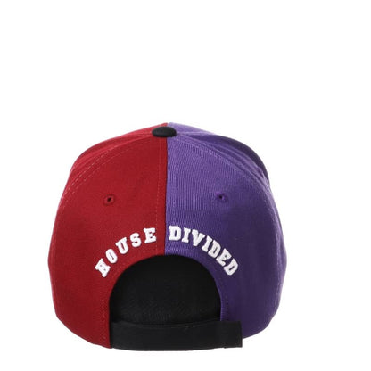 Northwestern University Wildcats House Divided Hat with Florida State Seminoles -4