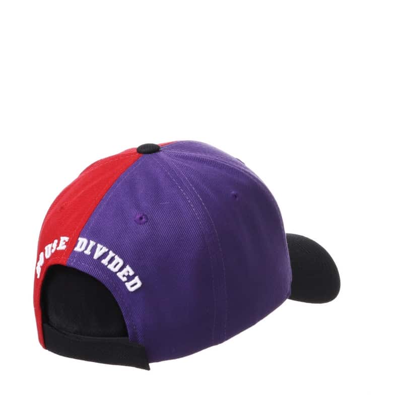 Northwestern University Wildcats House Divided Hat with Iowa State Cyclones-3
