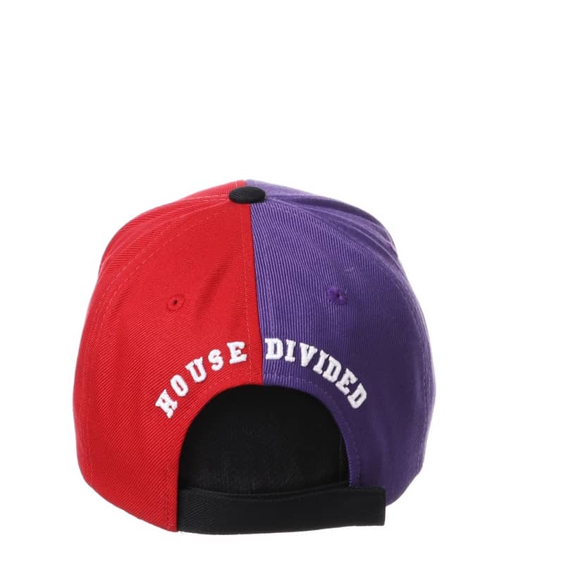 Northwestern University Wildcats House Divided Hat with Iowa State Cyclones-4