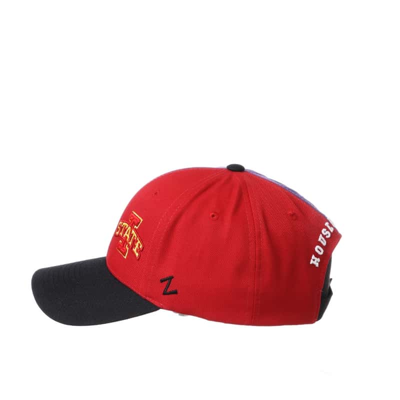 Northwestern University Wildcats House Divided Hat with Iowa State Cyclones-6
