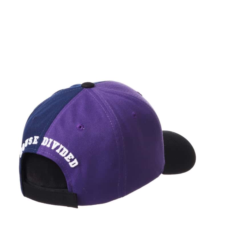 Northwestern University Wildcats House Divided Hat with Marquette Golden Eagles-3