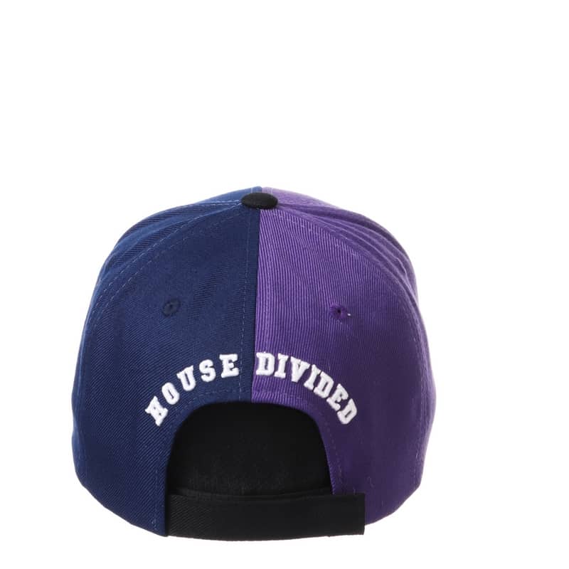 Northwestern University Wildcats House Divided Hat with Marquette Golden Eagles-4