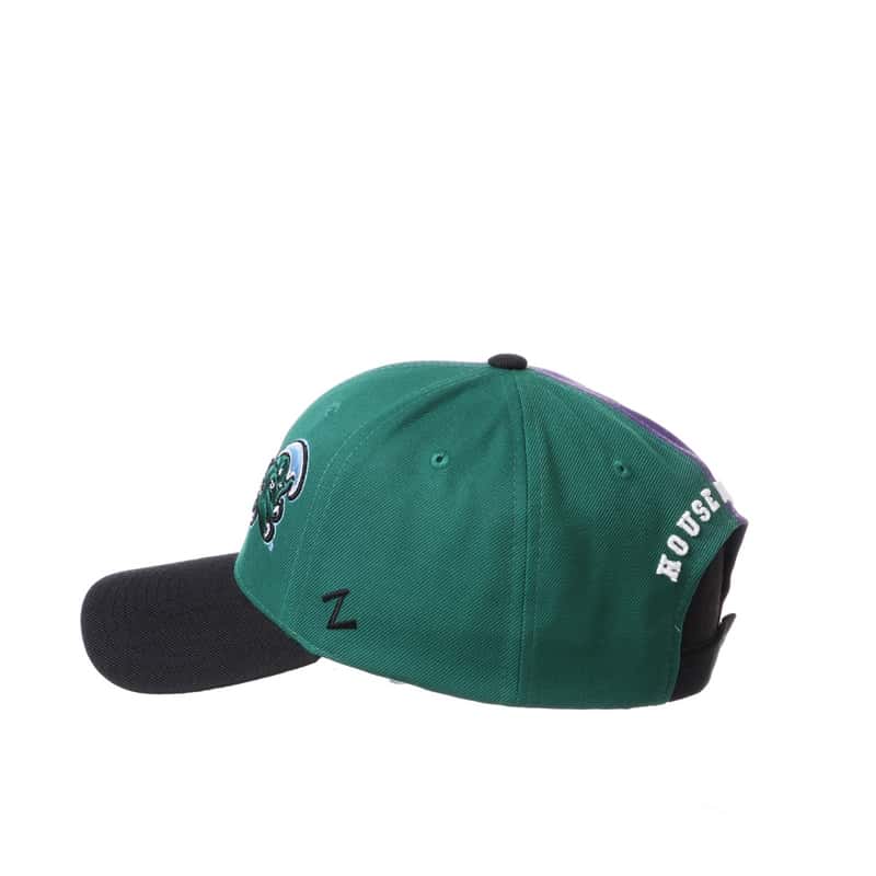 Northwestern University Wildcats House Divided Hat with Tulane Green Wave-6