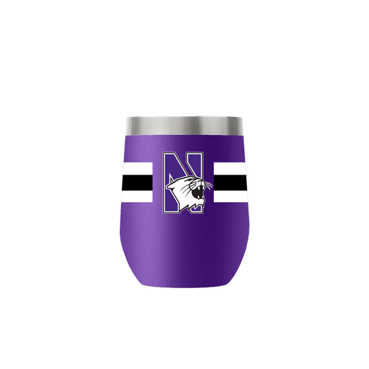 Northwestern University Wildcats 12oz Purple Stemless Travel Tumbler Mug