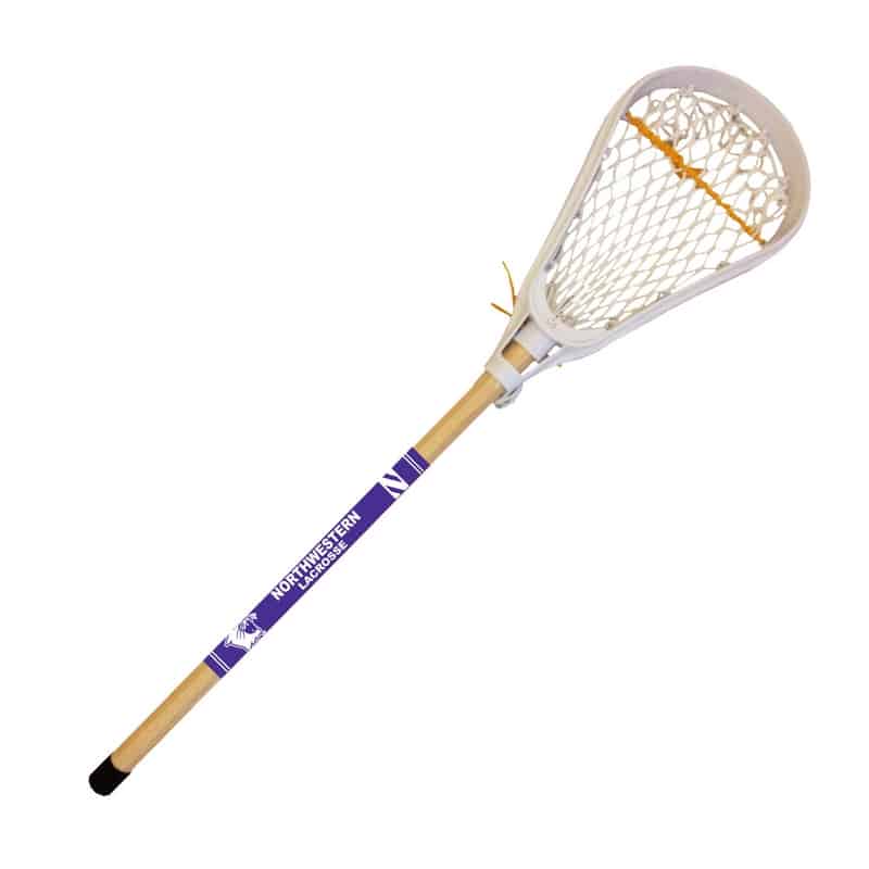 Northwestern Wildcats Wooden Mini Lacrosse Stick 28"