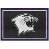 Northwestern University Wildcats Plush Area Rug 60"X88"
