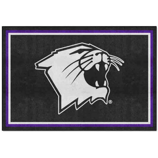 Northwestern University Wildcats Plush Area Rug 60"X88"