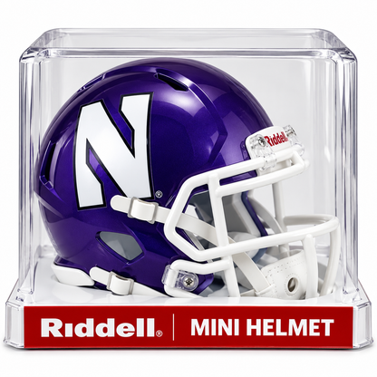 Northwestern University Wildcats Riddell Speed Mini Football Helmet – Official Collectible