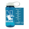 Northwestern University Wildcats 16 oz. Trout Green Tritan Wide Mouth Nalgene Bottle with N-Cat Design