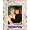 Northwestern University Barnwood White Spectrum Vertical Photo Frame 7"X5"