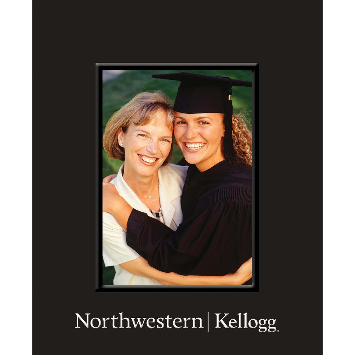 Northwestern | Kellogg Expo Black Spectrum Vertical Photo Frame 7"X5"