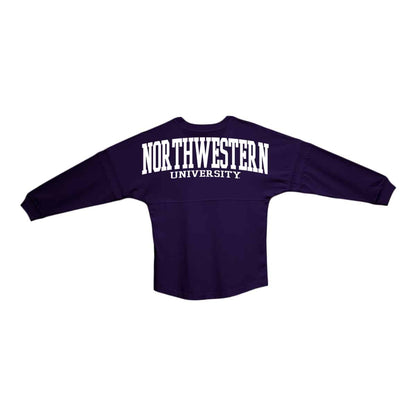 Northwestern University Wildcats Purple Pom Pom Jersey by Boxercraft