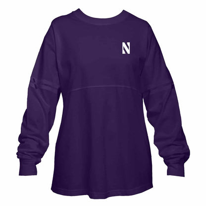 Northwestern University Wildcats Purple Pom Pom Jersey by Boxercraft