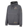 Northwestern University Wildcats Colosseum Men's Ghost Rider1/4 Zip Jacket