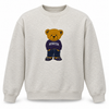 Northwestern University Wildcats Teddy Bear Crewneck Sweatshirt – Oatmeal