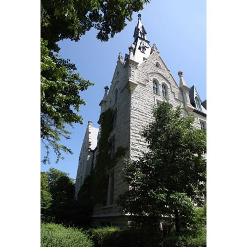 Northwestern Wildcats Postcard University Hall NU0010