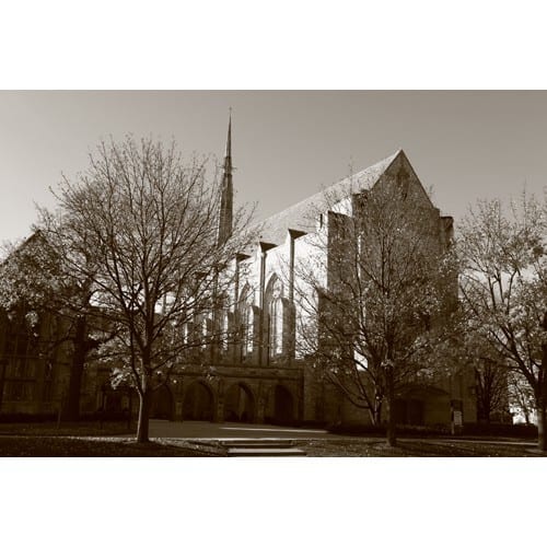 Northwestern Wildcats Postcard Alice Millar Chapel NU0017