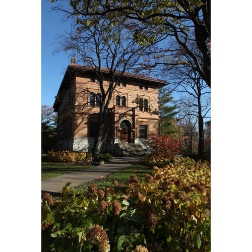 Northwestern Wildcats Postcard Annie May Swift Hall NU0022