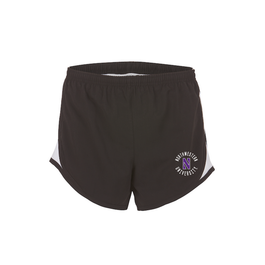 Northwestern University Wildcats Boxercraft Women's Basic Sport Short in Black