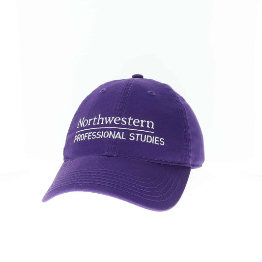 School of Professional Studies Legacy Unconstructed Adjustable Purple Hat