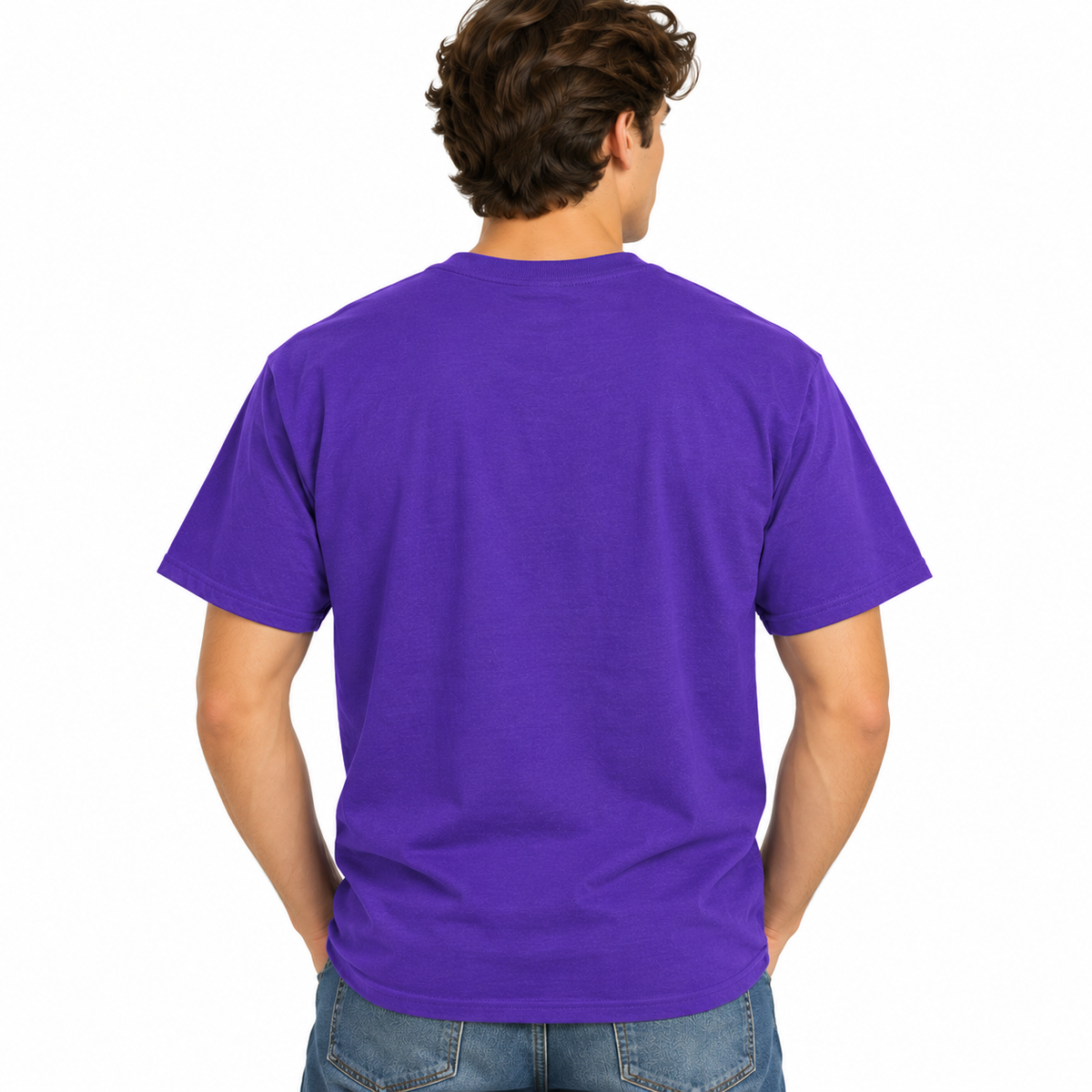 Northwestern University Wildcats Hello Kitty Men’s Purple Short Sleeve T-Shirt