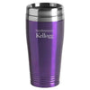 Northwestern University Wildcats Laser Engraved Purple 16oz Stainless-Steel Tumbler Mug with Kellogg Design