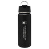Northwestern University Wildcats 20 oz Laser Engraved Black Impact Travel Tumbler Water Bottle/Mug