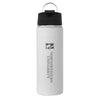 Northwestern University Wildcats 20 oz Laser Engraved White Impact Travel Tumbler Water Bottle/Mug
