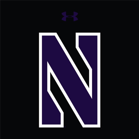 Northwestern University Wildcats Men’s Under Armour Black Pullover Anorak Jacket