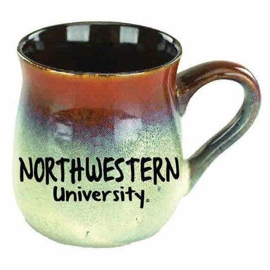 Northwestern University Wildcats 26 oz. Rust/Beige Sioux Falls Ceramic Tavern Mug