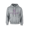 Northwestern University Wildcats Men's Dark Grey Hooded Sweatshirt with Northwestern University Seal Design