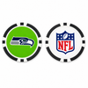 Seattle Seahawks Poker Chip Golf Ball Marker – NFL Golf Accessory