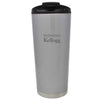 Northwestern Kellogg Laser Engraved Vacuum Insulated 16 oz. Silver Tumbler