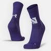 Northwestern University Wildcats Adult Under Armour Purple Unrivaled Crew Sock