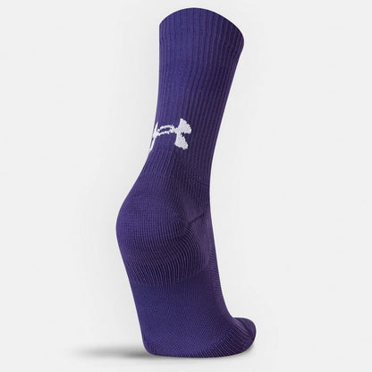 Northwestern University Wildcats Adult Under Armour Purple Unrivaled Crew Sock-4