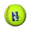 Northwestern Wildcats Regulation Softball Ball with N-cat Logo