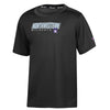 Northwestern University Wildcats Youth Black Champion Short Sleeve Impact Tee
