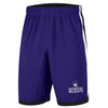 Northwestern University Wildcats Men's Purple Impact Basketball Shorts