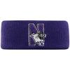 Northwestern University Wildcats Purple Knit Headband with N-Cat Design