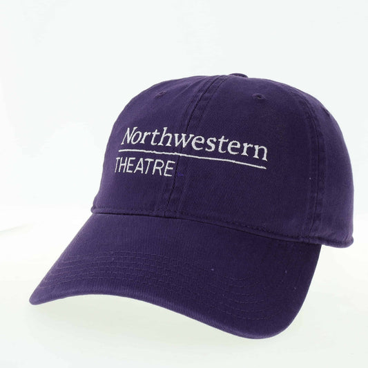 Northwestern Theatre Legacy Unconstructed Adjustable Purple Hat