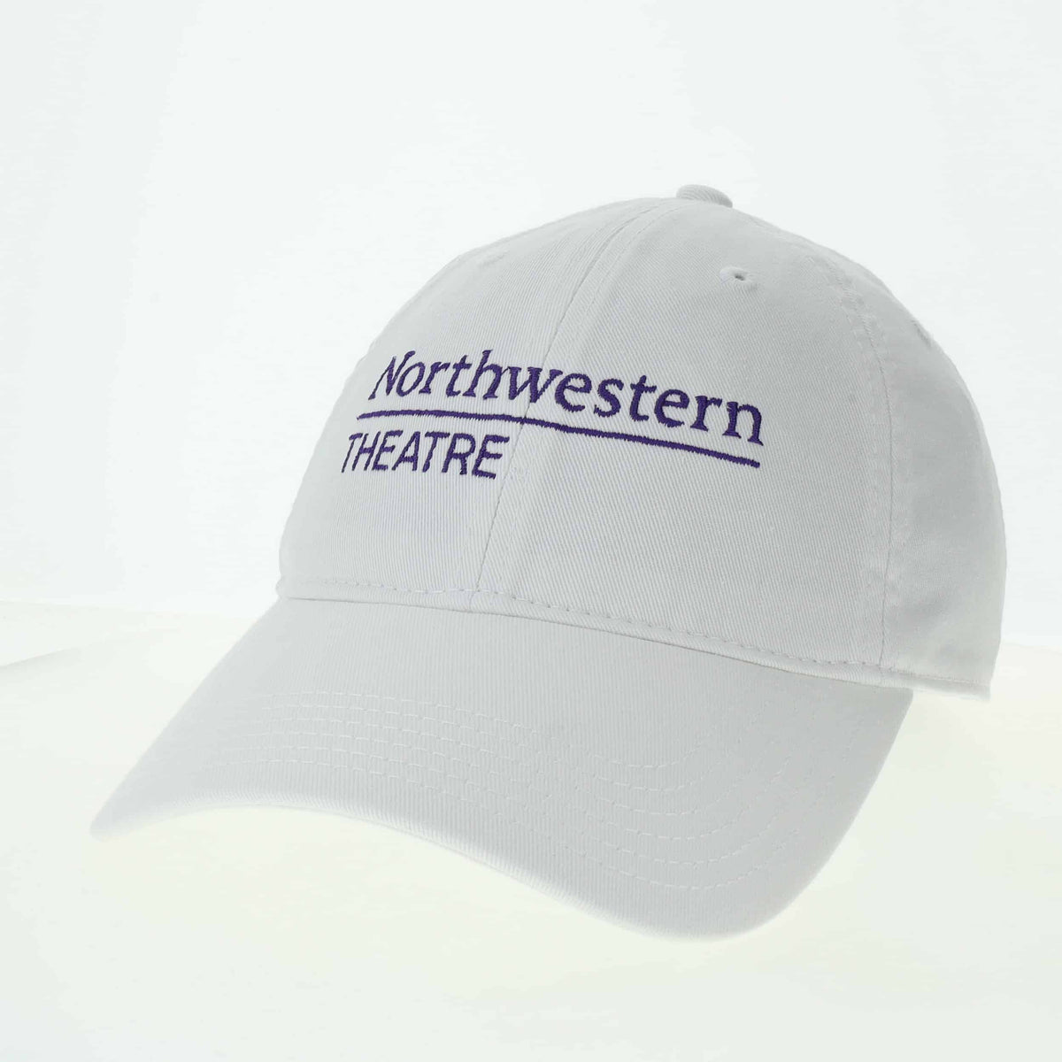 Northwestern Theatre Legacy Unconstructed Adjustable White Hat