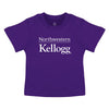 Kellogg Toddler Purple Cotton Short Sleeve Tee Shirt by Creative Knitwear