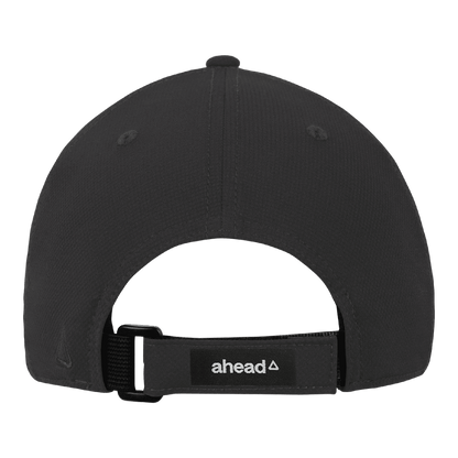 Northwestern University Wildcats Ahead Constructed Performance Graphite Velcro Back Hat with Stylized N Design -2