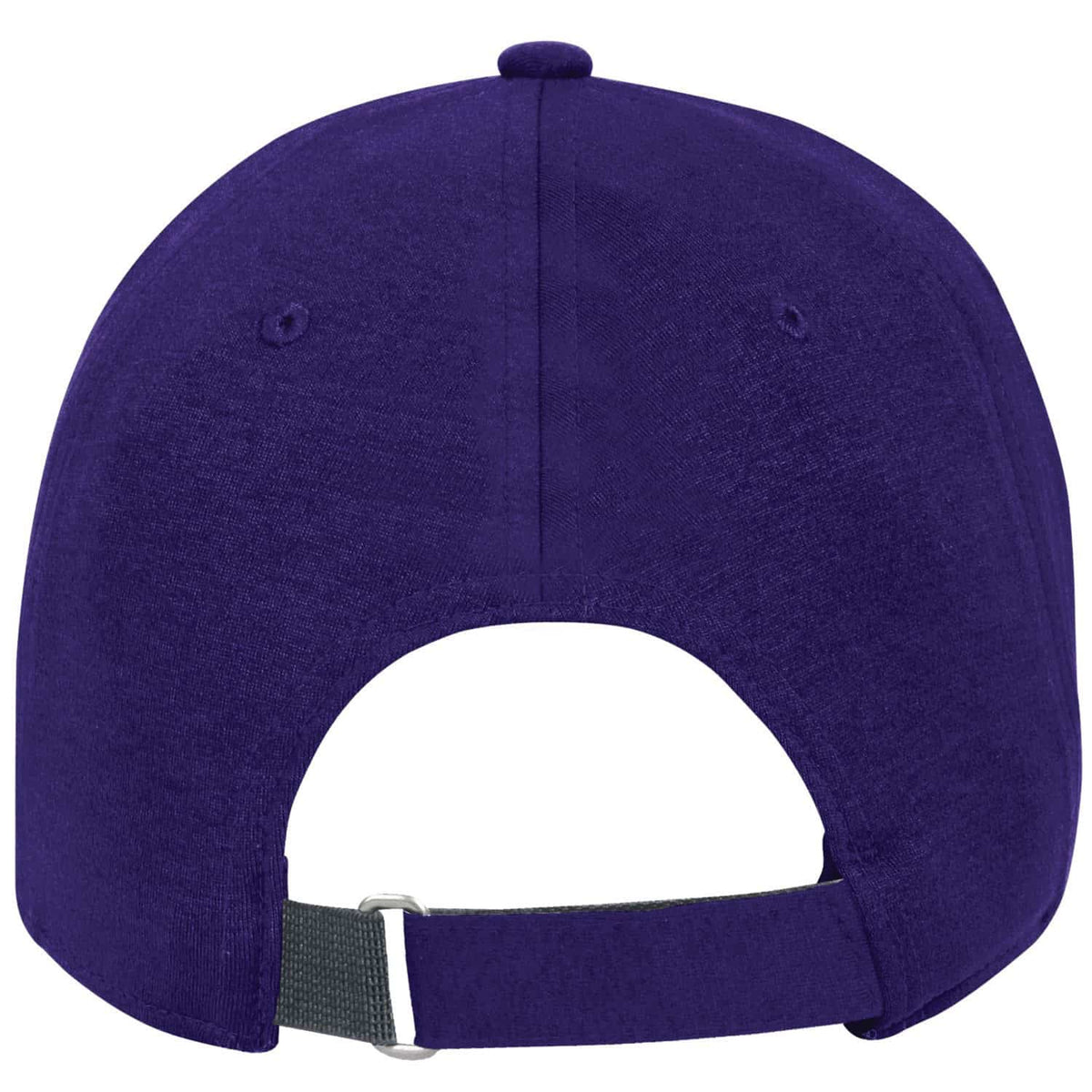 Northwestern University Wildcats Under Armour Adjustable Purple Hat with Stylized Northwestern N & The Irish Flag Design-back